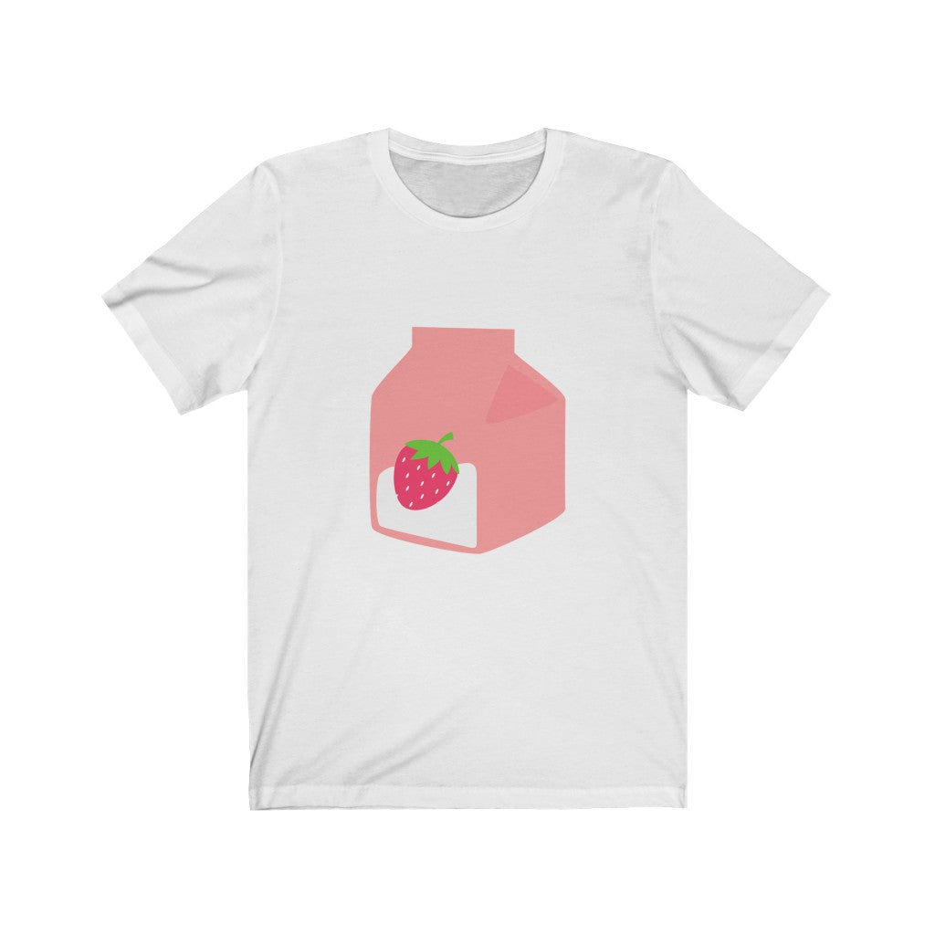 Strawberry Milk Basic T-shirt - Lunar Velvet