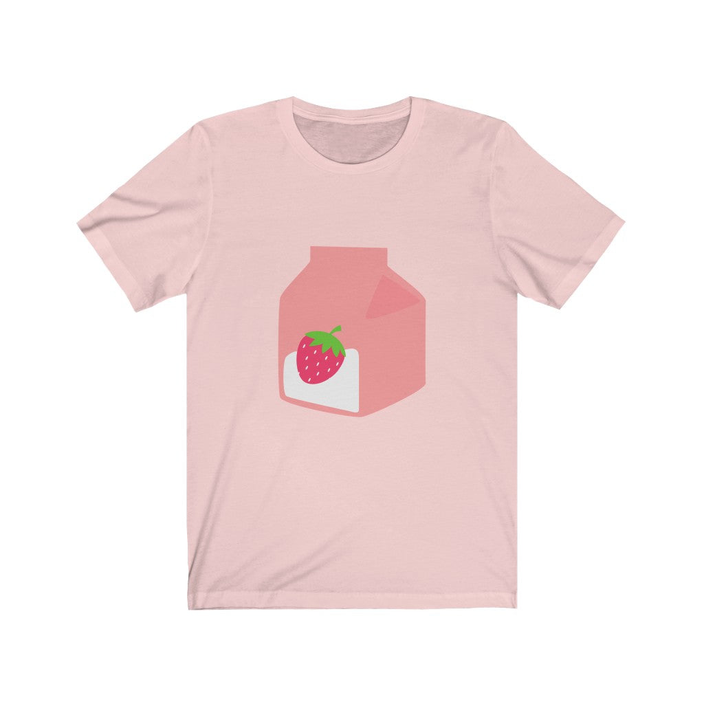 Strawberry Milk Basic T-shirt - Lunar Velvet