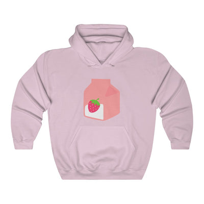 Strawberry Milk Hoodie - Lunar Velvet