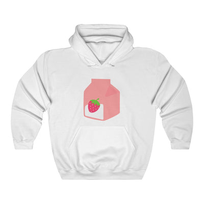 Strawberry Milk Hoodie - Lunar Velvet